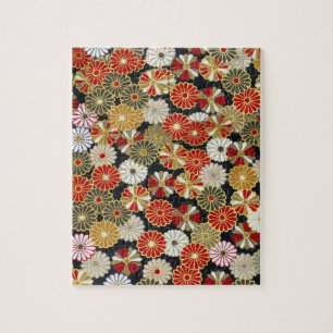 Falln Golden Chrysanthemums Puzzle