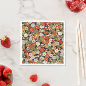 Falln Golden Chrysanthemums Serviette (Beispiel)