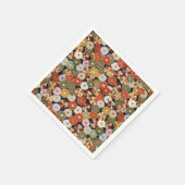 Falln Golden Chrysanthemums Serviette (Ecke)