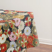 Falln goldene Chrysanthemen Tischdecke (Beispiel)