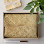 Falln goldenes Schachbrett Seidenpapier (Geschenk)