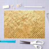 Falln goldenes Schachbrett Seidenpapier (Handwerk)