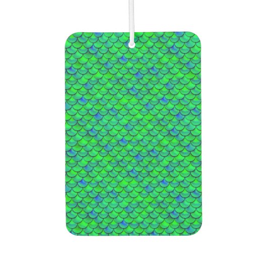 Falln Green Blue Scales Autolufterfrischer (Vorderseite)