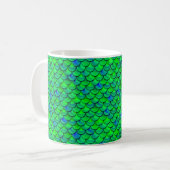 Falln Green Blue Scales Kaffeetasse (Vorderseite Links)
