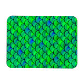 Falln Green Blue Scales Magnet (Horizontal)
