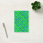 Falln Green Blue Scales Post-it Klebezettel (Büro)