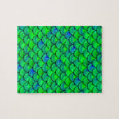 Falln Green Blue Scales Puzzle (Horizontal)