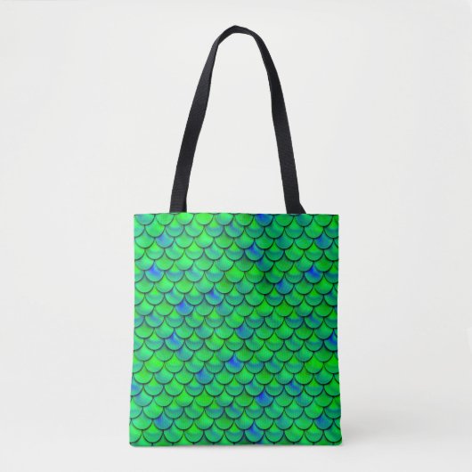 Falln Green Blue Scales Tasche (Vorderseite)