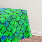 Falln Green Blue Scales Tischdecke (Beispiel)