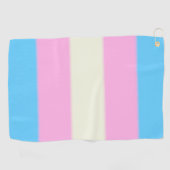 Falln Grinning Pumpkin Vintage Halloween Golfhandtuch (Horizontal)