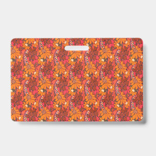 Falln Groovy Blume Ausweis