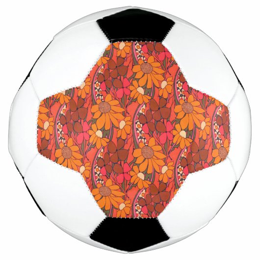 Falln Groovy Blume Fußball (Vorderseite)