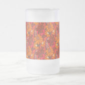 Falln Groovy Blume Mattglas Bierglas (Mittel)