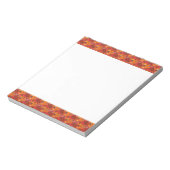 Falln Groovy Blume Notizblock (Rotiert)