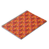Falln Groovy Blume Notizblock (Linke Seite)