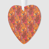 Falln Groovy Blume Ornament (Vorderseite)