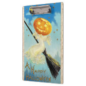 Falln Happy Halloween Pumpkin Hexe Klemmbrett (Links)
