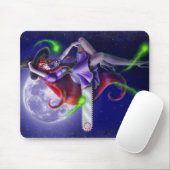 Falln Happy Halloween Pumpkin Hexe Mousepad (Mit Mouse)