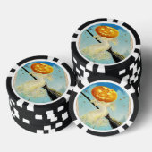 Falln Happy Halloween Pumpkin Hexe Pokerchips (Stapel)