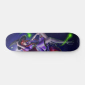 Falln Happy Halloween Pumpkin Hexe Skateboard (Horizontal)