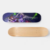 Falln Happy Halloween Pumpkin Hexe Skateboard (Horizontal)
