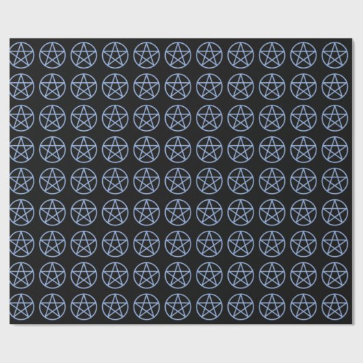 Falln Heide-Pentagramm Geschenkpapier (Flach)