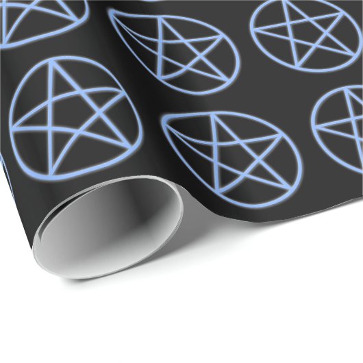 Falln Heide-Pentagramm Geschenkpapier (Rolleneckpunkt)