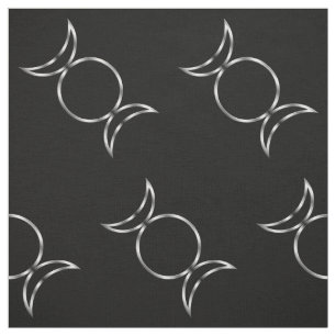 Falln heidnisches dreifaches Göttin-Symbol Stoff