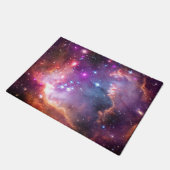 Falln himmlische Galaxie Fußmatte (Schrägansicht)