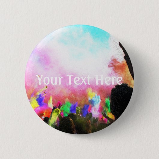 Falln Holi Colors Button (Vorderseite)
