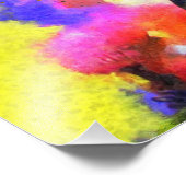 Falln Holi Colors Fotodruck (Ecke)