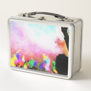 Falln Holi Colors Metall Brotdose