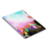 Falln Holi Colors Notizblock (Rechte Seite)