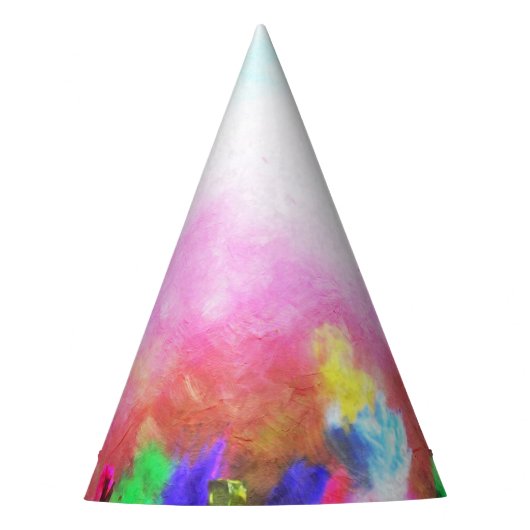 Falln Holi Colors Partyhütchen (Vorderseite)