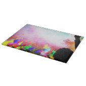 Falln Holi Colors Schneidebrett (Ecke)