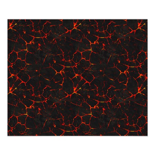 Falln Hot Lava Fotodruck (Vorne)