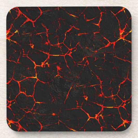 Falln Hot Lava Getränkeuntersetzer (Vorderseite)