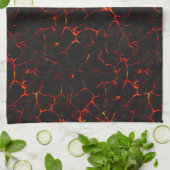 Falln Hot Lava Handtuch (Gefaltet)