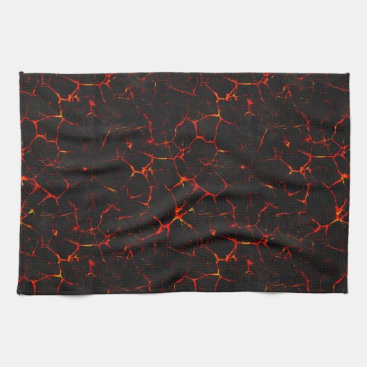 Falln Hot Lava Handtuch (Horizontal)