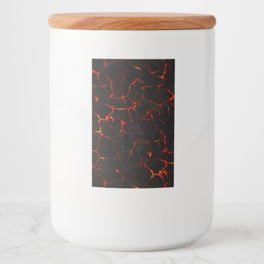 Falln Hot Lava Lebensmitteletikett (Vorderseite)