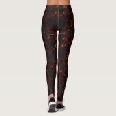 Falln Hot Lava Leggings (Rückseite)