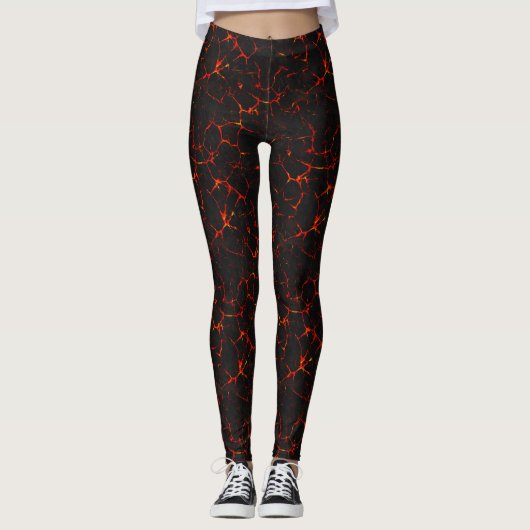 Falln Hot Lava Leggings (Vorderseite)