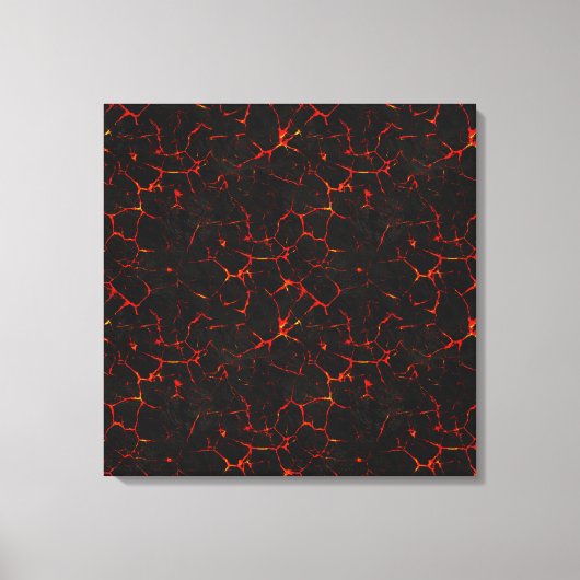 Falln Hot Lava Leinwanddruck (Vorderseite)