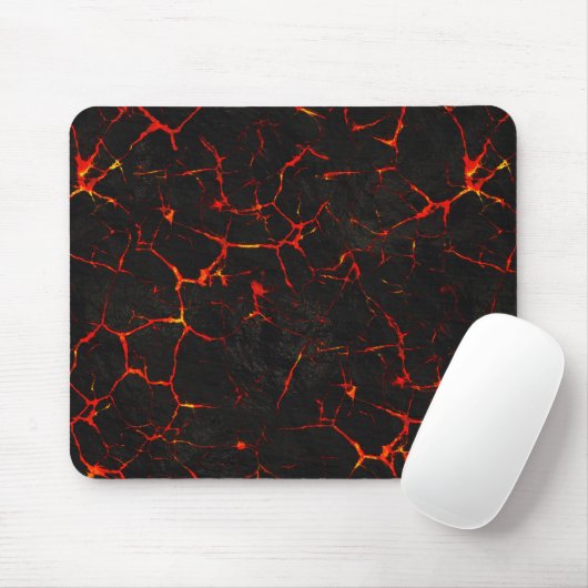 Falln Hot Lava Mousepad (Mit Mouse)