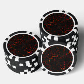 Falln Hot Lava Pokerchips (Stapel)