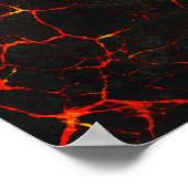Falln Hot Lava Poster (Ecke)