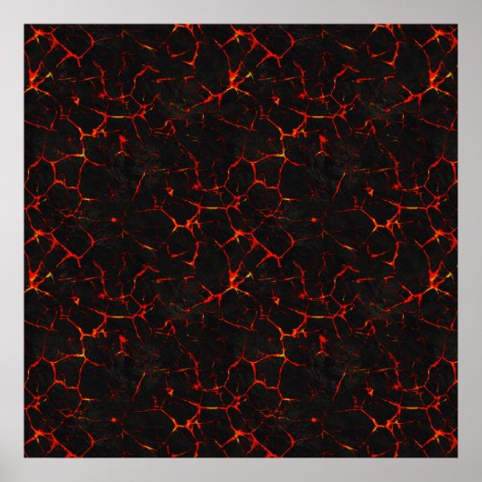 Falln Hot Lava Poster (Vorne)