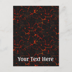 Falln Hot Lava Postkarte