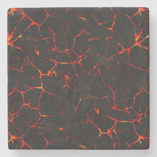 Falln Hot Lava Steinuntersetzer (Vorderseite)