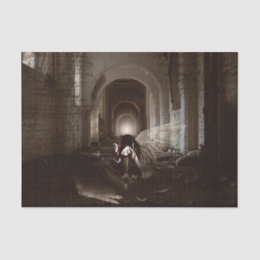 Falln I dachte, dass ich Ihr Engel war Seidenpapier (Vorderseite)